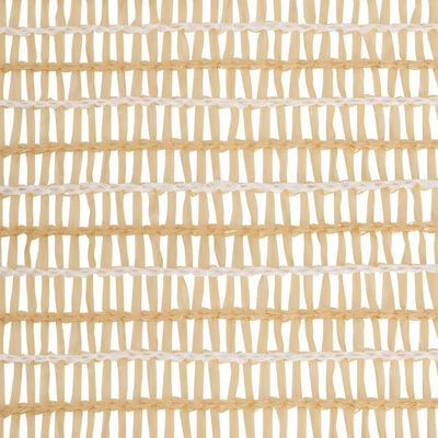 vidaXL Red de privacidad HDPE beige 1,5x25 m 150 g/m²