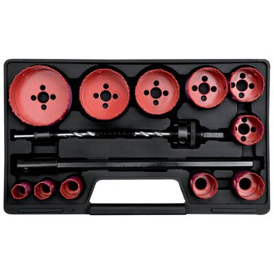 YATO Set combinado para sierra de copa para metal 15 piezas YT-3380