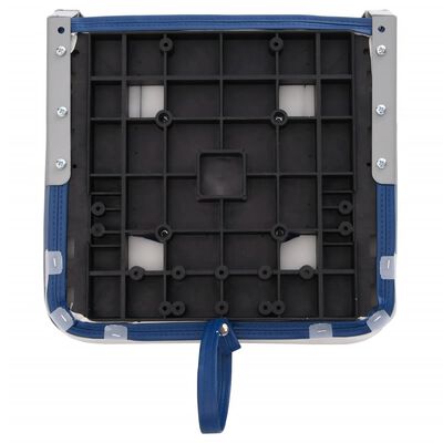 vidaXL Asientos de barco plegables con respaldo alto 2 uds 39x43x58 cm