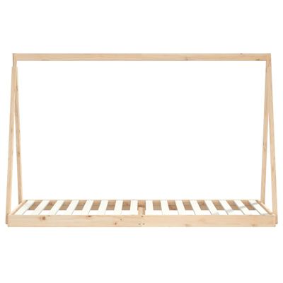 vidaXL Estructura de cama para niños madera maciza de pino 80x200 cm