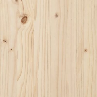 vidaXL Cabecero de madera maciza de pino 150 cm