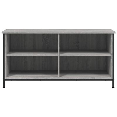 vidaXL Mueble de TV madera contrachapada gris Sonoma 100x40x50 cm