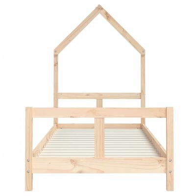 vidaXL Estructura de cama para niños madera maciza de pino 80x200 cm