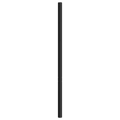 vidaXL Cabecero de metal negro 90 cm