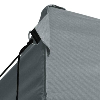 vidaXL Carpa plegable profesional con 4 paredes acero antracita 3x6 m