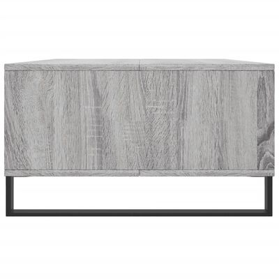 vidaXL Mesa de centro madera de ingeniería gris Sonoma 104x60x35 cm