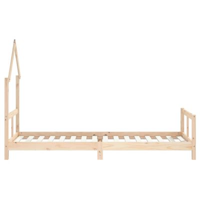 vidaXL Estructura de cama para niños madera maciza de pino 80x200 cm