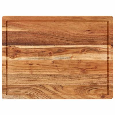 vidaXL Tabla de cortar madera maciza de acacia 50x38x2,5 cm