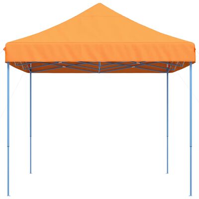 vidaXL Tienda de fiesta plegable Pop-Up naranja 410x279x315 cm