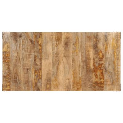 vidaXL Mesa de comedor madera maciza de mango 160x80x75 cm