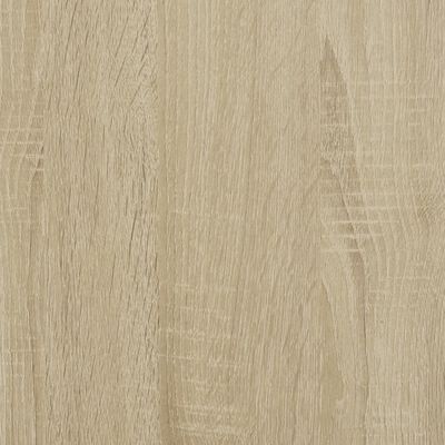 vidaXL Aparador de madera de ingeniería roble Sonoma 100x35x75 cm