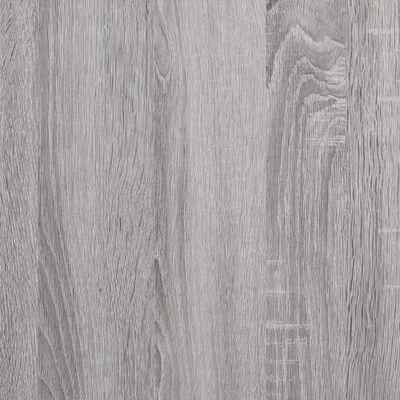 vidaXL Aparador de madera de ingeniería gris Sonoma 104x35x70 cm