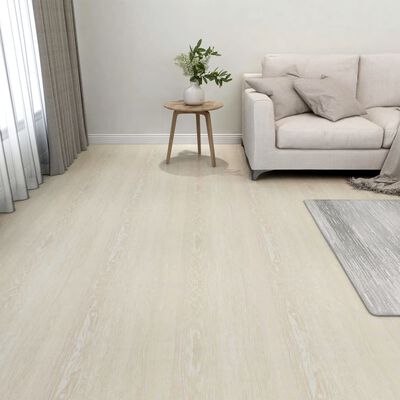 vidaXL Tarimas de suelo autoadhesivas 20 uds PVC beige 1,86 m²