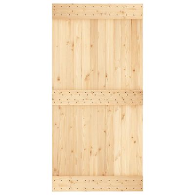 vidaXL Puerta NARVIK madera maciza pino 100x210 cm