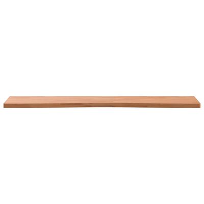 vidaXL Tablero de escritorio madera maciza de haya 110x(50-55)x2,5 cm