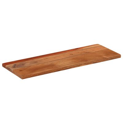 vidaXL Tablero de mesa rectangular madera maciza acacia 90x40x3,8 cm