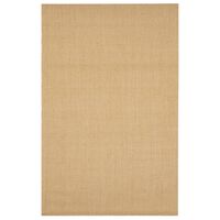 vidaXL Alfombra de sisal natural 66x100 cm