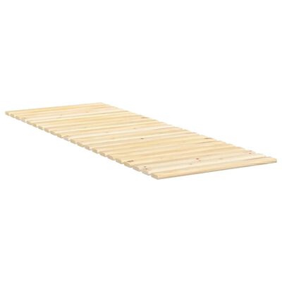 vidaXL Láminas de somier de cama madera maciza de pino 70x200 cm