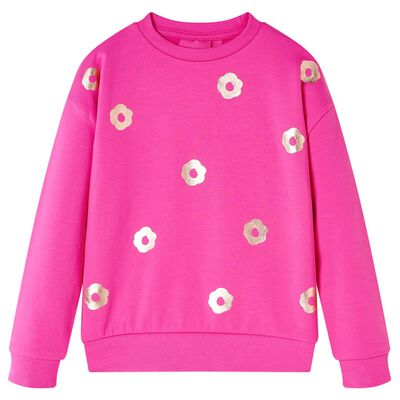 Sudadera infantil rosa oscuro 92