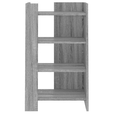 vidaXL Aparador madera de ingeniería gris Sonoma 45x35x75 cm