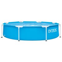 Intex Piscina Metal Frame 244x51 cm