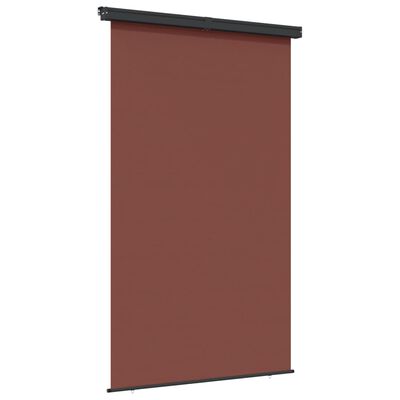 vidaXL Toldo lateral de balcón marrón 165x250 cm