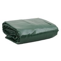 vidaXL Lona verde 1x2,5 m 650 g/m²