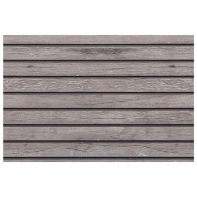 vidaXL Paneles de pared 3D 5 unidades EPS gris 100x50 cm