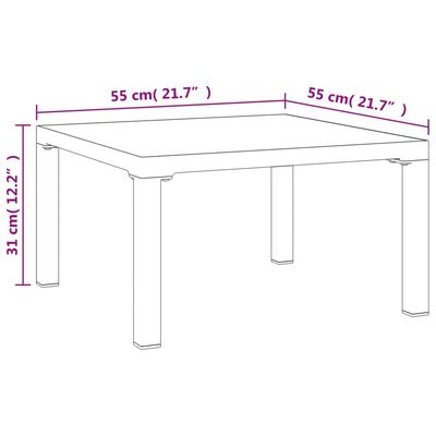 vidaXL Juego de muebles de jardín 5 pzas ratán sintético negro y gris