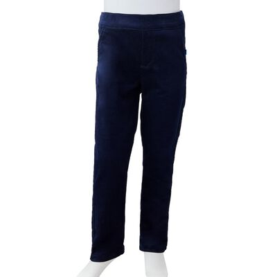 Pantalón infantil azul marino oscuro 128