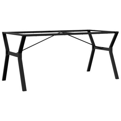 vidaXL Patas de mesa comedor estructura Y hierro fundido 160x80x73 cm