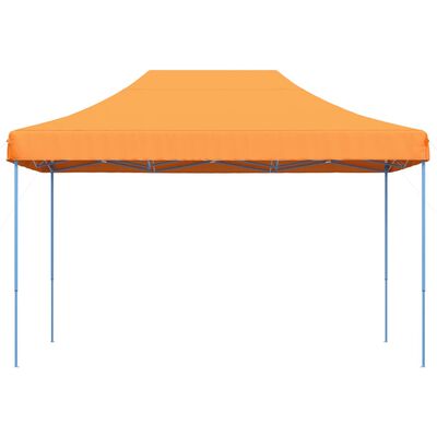 vidaXL Tienda de fiesta plegable Pop-Up naranja 410x279x315 cm