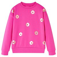 Sudadera infantil rosa oscuro 92