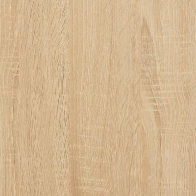 vidaXL Aparador de madera contrachapada roble Sonoma 34,5x34x180 cm