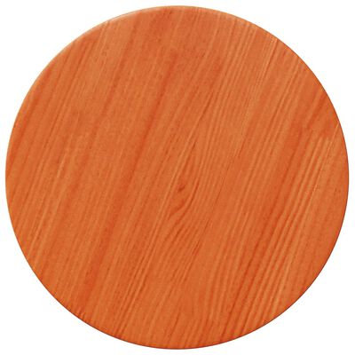 vidaXL Tablero de mesa redondo madera maciza de pino marrón Ø30x2,5 cm