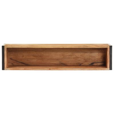 vidaXL Jardinera de madera maciza de acacia 90x20x68 cm