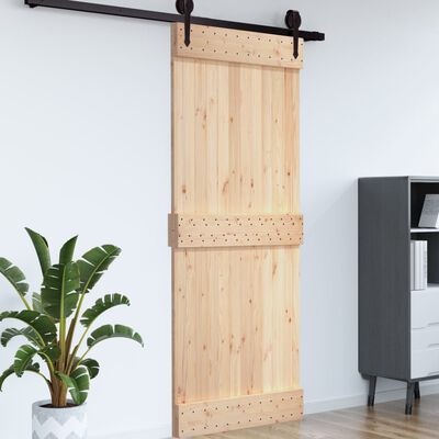 vidaXL Puerta NARVIK madera maciza pino 100x210 cm