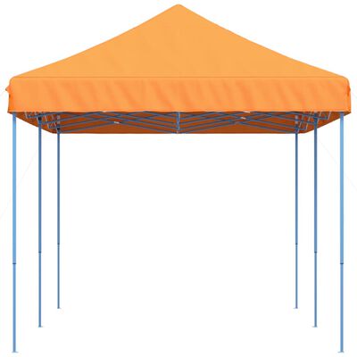 vidaXL Tienda de fiesta plegable Pop-Up naranja 580x292x315 cm