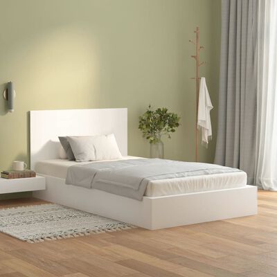 vidaXL Cabecero de cama madera contrachapada blanco 120x1,5x80 cm