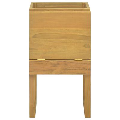 vidaXL Mueble de baño madera maciza de teca 41x40x75 cm