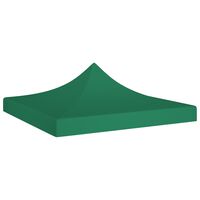 vidaXL Techo de carpa para celebraciones verde 2x2 m 270 g/m²