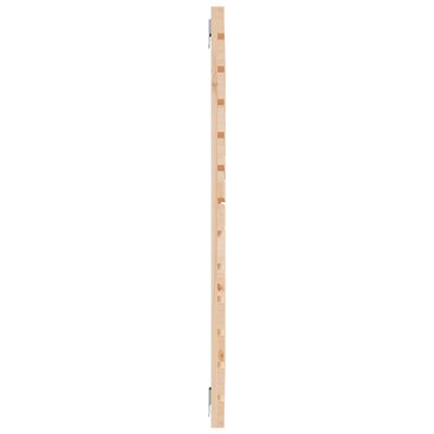 vidaXL Cabecero de cama de pared madera maciza de pino 106x3x91,5 cm