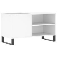 vidaXL Mueble para discos madera de ingeniería blanco 85x38x48 cm