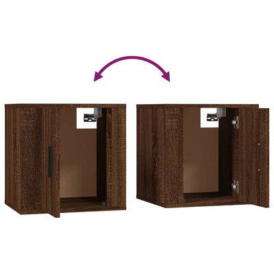 vidaXL Set de muebles para TV 3 pzas madera contrachapada roble marrón