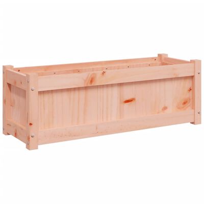 vidaXL Jardinera madera maciza Douglas 90x31x31 cm