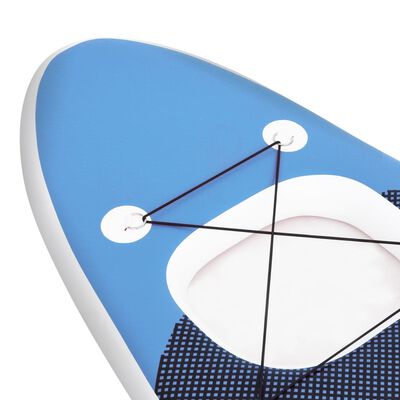 Set De Tabla De Paddle Surf Hinchable Azul Marino 360x81x10 Cm Vidaxl con  Ofertas en Carrefour
