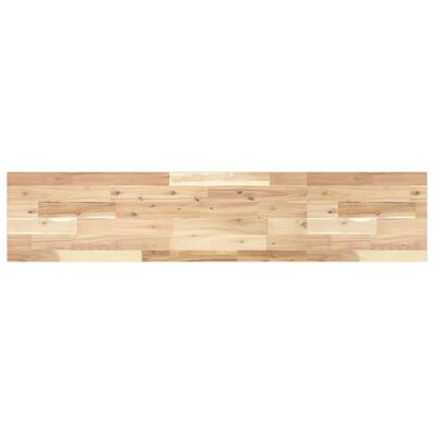 vidaXL Tablero de mesa rectangular madera maciza acacia 140x30x2 cm