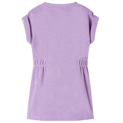 Vestido infantil color lila 128