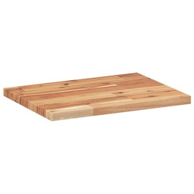 vidaXL Estantes flotantes 4 uds madera acacia acabado aceite 60x30x2cm