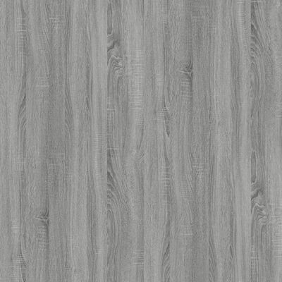 vidaXL Mesa de centro madera y hierro gris Sonoma 80x45x45 cm